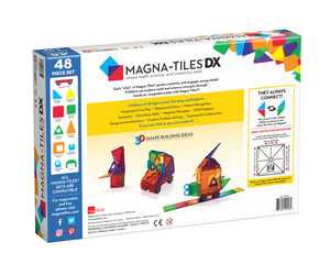Magna-Tiles® Clear Colors 48-Piece Deluxe Set